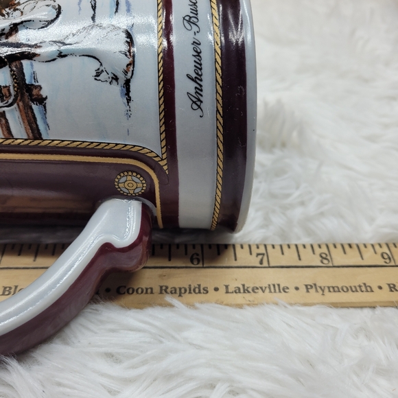 Budweiser Clydesdales Beer Stein Collector Series 1989 - Picture 5 of 6